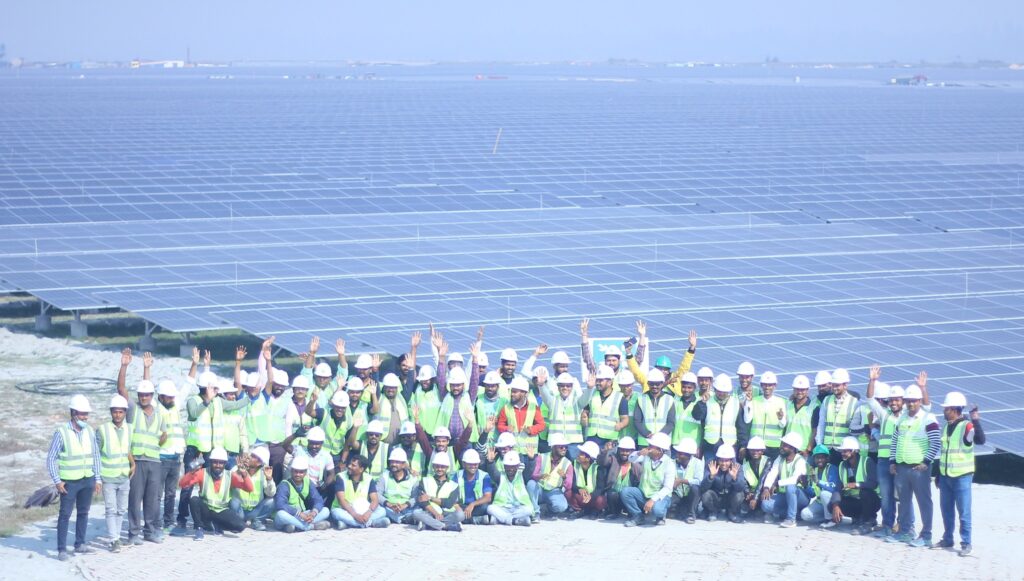 Commissioned 200MW Solar Power Project in Bangladesh.